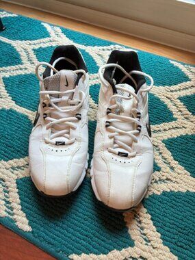 Nike Men's White Channel TAC 317682-101 Golf Sneakers Shoes Size 9.5 Lightweight